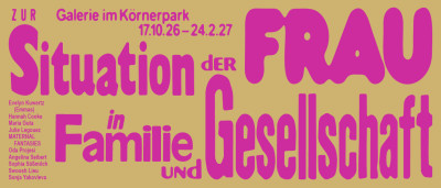Plakat für die Ausstellung „Zur Situation der Frau in Familie und Gesellschaft