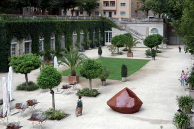 View of the Körnerpark terrace