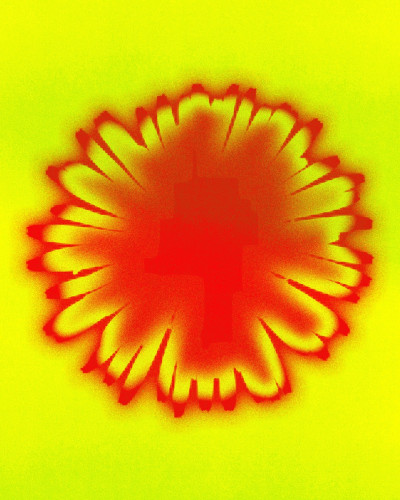 Stilisierte Blüte