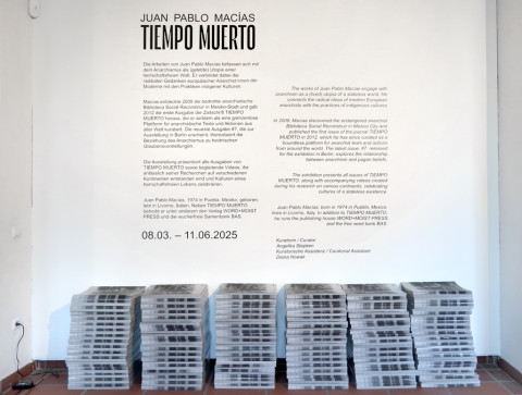 Bild für Finissage – Juan Pablo Macías – TIEMPO MUERTO