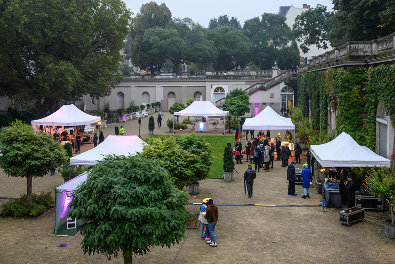 40-jährige Feier der Galerie im Körnerpark als Gesamtansicht